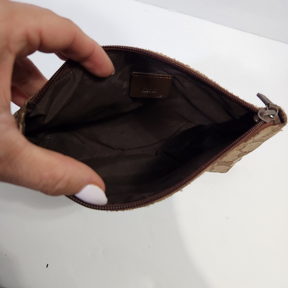 Gucci Authentic  pochette GG canvas bag pouch #103399 - Picture 3 of 16